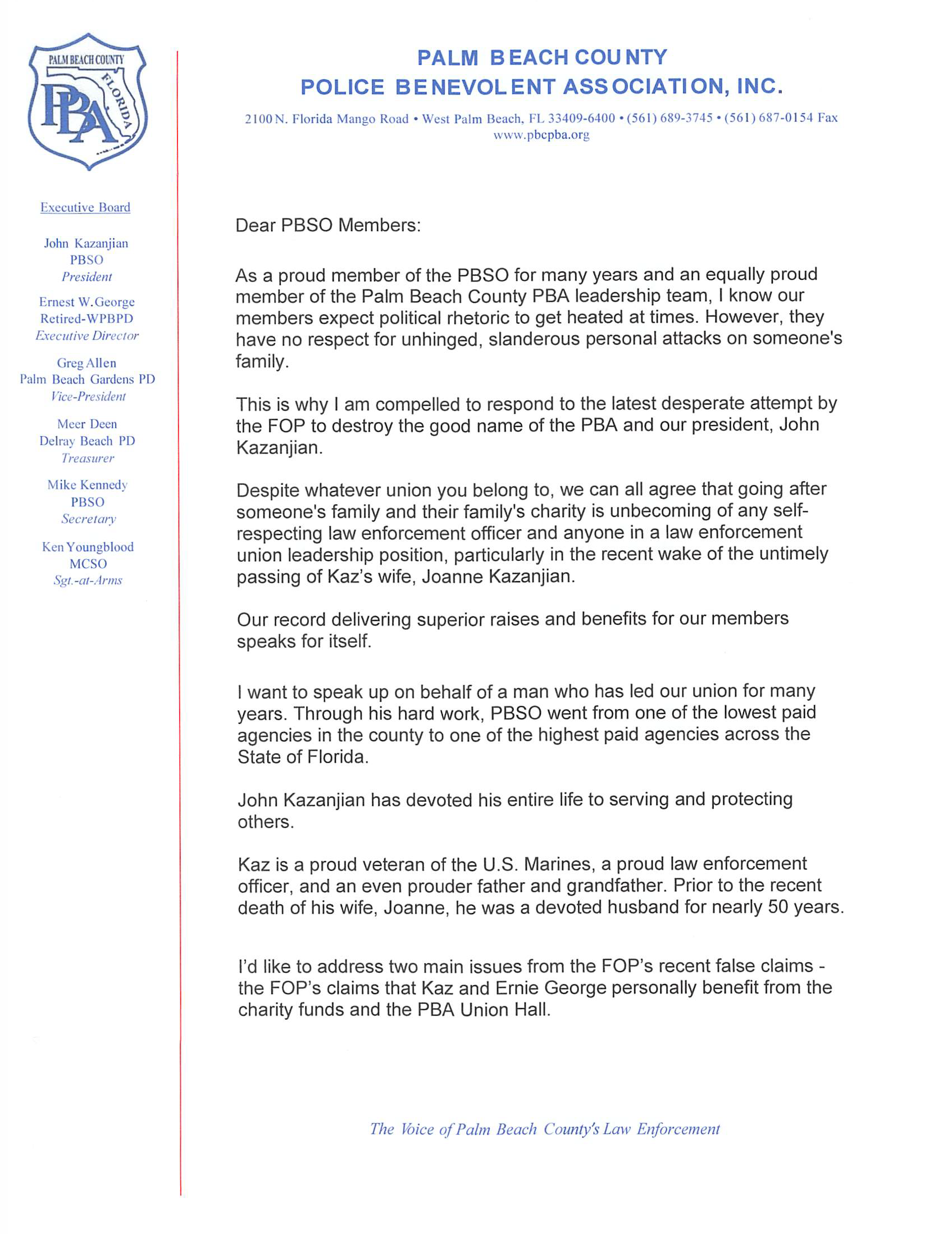 Setting The Record Straight Palm Beach County Pba